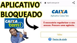 CAIXA TEM COMO DESBLOQUEAR bloqueio por sistema [upl. by Gratt619]