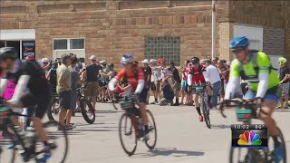 Dirty Kanza bike ride brings thousands to Emporia [upl. by Enaamuj260]