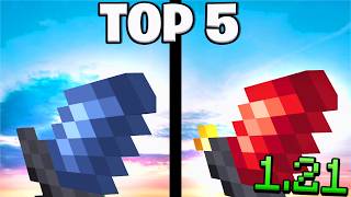 Top 5 PvP Texture Packs For Minecraft Bedrock 121 [upl. by Accire]