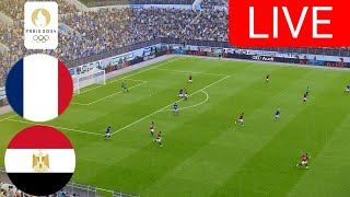 🔴مباشر  مصرفرنسا  مباراة نصف نهائي أولمبياد باريس 2024 كاملة اليوم Egypt vs France LIVE [upl. by Spurgeon529]