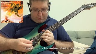 Fire  Yngwie Malmsteen Solo By Aldo Marchand [upl. by Golub810]