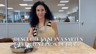 ¿Quieres cocinar como un chef profesional ¡La Sartén Efficient Inox de Bra es tu mejor aliada 🍳 [upl. by Ecirtnom]