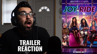 JOY RIDE 2023 Trailer Reaction Stephanie Hsu Sabrina Wu Ashley Park Sherry Cola RRated Comedy [upl. by Paver74]