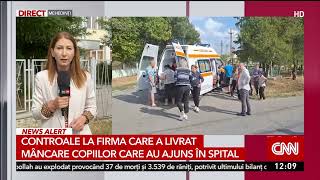 Managerul firmei de catering care a dat mâncare școlilor și 118 copii și adulți au ajuns la spital s [upl. by Jonme]