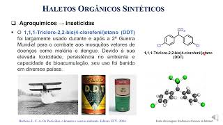 Haletos orgânicos Estrutura e exemplos Parte 1 [upl. by Hepsibah]