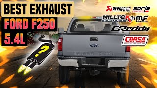 Ford F250 Exhaust Sound 54L 🔥 Straight PipeAccelerationTurboReviewUpgradeModsGibsonaFe [upl. by Ssilb]