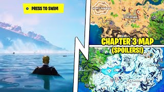 The Chapter 3 MAP All Leaks Season 1 quotStart Scenequot Fortnite Event Trailer [upl. by Lime]