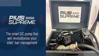 Piusi 3000 Supreme Smart Pump Demo for Fuel Management with the BSMART [upl. by Amlev]