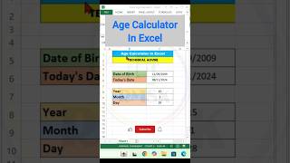 Age Calculator [upl. by Waterer684]