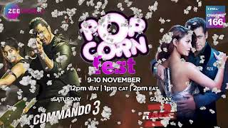 Zee World Weekend Movies  Popcorn Fest [upl. by Ardy556]