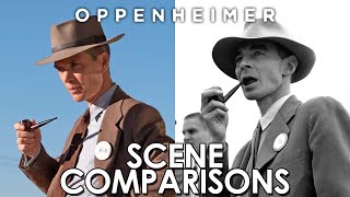 Oppenheimer 2023  scene comparisons [upl. by Nnire]