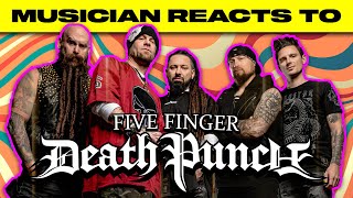 Musician Reacts To  Five Finger Death Punch  quotBrighter Side Of Greyquot [upl. by Hteazile598]