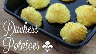 Duchess Potatoes Recipe  A Great Way To Cook Potatoes [upl. by Erek]