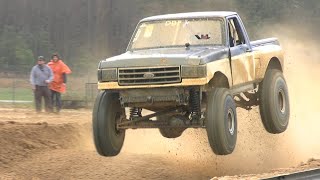 MUD RACING TRUCKS WIDE OPEN THROTTLE in VIRGINIA [upl. by Harts653]