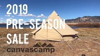 Sibley Bell Tent 2019 PreSeason Sale  Europe [upl. by Siriso]