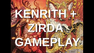 WINTER IS COMING  KENRITH  ZIRDA COMPANION EDH Gameplay MTG Spelltable Magic Deck Guide [upl. by Jutta]