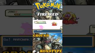 Pokemon Fire RedGround MonotypeLorelei [upl. by Timrek642]