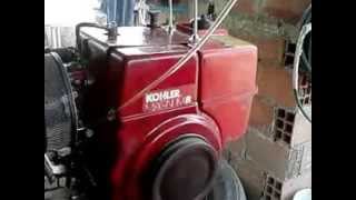 motor kohler magnun 8hp [upl. by Dorey]