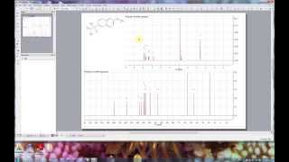 NMR Prediction Accelrys Draw integrated with MNova MestReNova NMR Prediction [upl. by Einned]