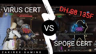 LIFEAFTER VIRUS VS SPORE  DEATH HIGH SEASON 8 FLOOR 135 PERFORMANCE [upl. by Ainwat597]