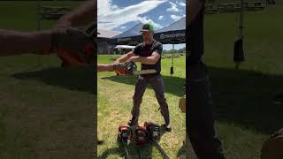 Tool Tuesday Husqvarna Chainsaw Lineup Challenge shorts husqvarna farming [upl. by Seiden]