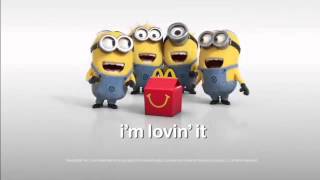 Minions McDonalds Ad  Im Lovin It Despicable Me 2 [upl. by Nevaeh]