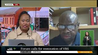 VBS Corruption  Shareholders call for VBS Mutual Bank to be restored Robert Livhoyi [upl. by Aneloaup]