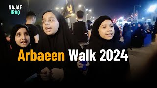 Arbaeen Walk 2024  The Worlds Largest Peaceful Pilgrimage [upl. by Ayin]