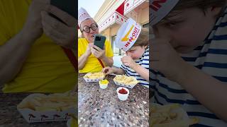 When you really love french fries shorts short funny comedy frenchfries food [upl. by Aimil958]