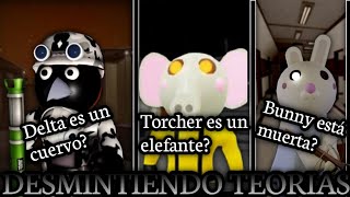 DESMINTIENDO TEORIAS DE PIGGY PARTE 2  XAVIblox [upl. by Paola]