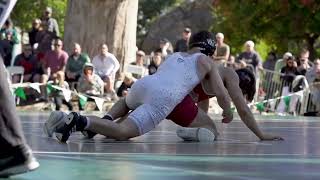 149 Jaden Abas Stanford vs Chance Lamer Cal Poly [upl. by Kingsbury477]