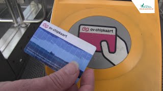 How to load OV Chipkaart travel card   How to book tickets in Netherlands 🇳🇱 [upl. by Atsirtal]