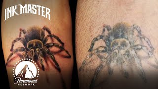 Tattoos That Didn’t Heal Well 😩 SUPER COMPILATION  Ink Master [upl. by Nnalyrehc]