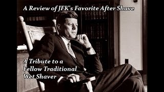 A Review of JFKs Favorite After Shave Caswell amp Massey Jockey Club A Tribute [upl. by Roanne668]