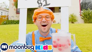 Blippi Lemonade Stand  Learn With Blippi  Blippi Episodes [upl. by Debbi]