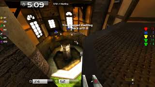 Quake Live 0721 POV vs MadDog  cure [upl. by Notxap]