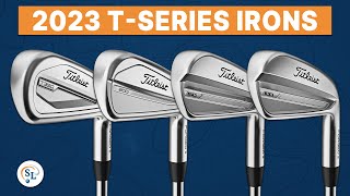 2023 Titleist TSeries Irons  T100 T150 T200 amp T350 Comparison [upl. by Yesima]