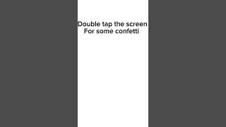 Double tap for some confetti funny meme shorts [upl. by Noyes]