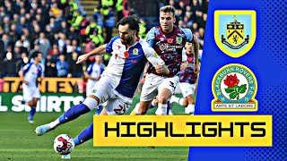 Burnley VS Black Burn  Highlights  England Championship  31 August 2024 [upl. by Bang]