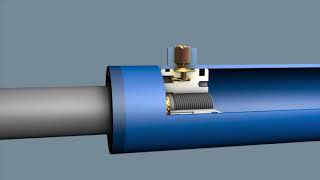 Hydraulic Cushioning in a Cylinder  New Method amp Benefits  Maverick Machine [upl. by Abisia]