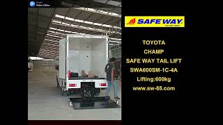 SAFE WAY TAIL LIFT SWA600SM 1C 4A CHAMP [upl. by Attenad]