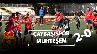 Çaybaşıspor Çeşme Belediyespor 2 gol [upl. by Ahsirtap]