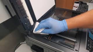 How to remove Vertical Lines on Scans and Copies in Epson Printers Document Feeder ADF [upl. by Ettenav936]