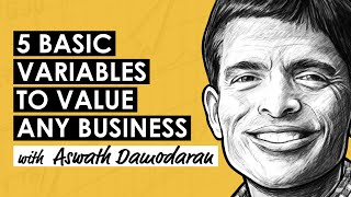 Unlocking the Intrinsic Value 5 Essential Variables for Stock Valuation w Aswath Damodaran MI249 [upl. by Oicirtap931]