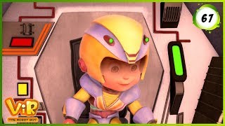 Vir The Robot Boy  Earth in Trouble  Action cartoons for Kids  3D cartoons [upl. by Nitsej124]