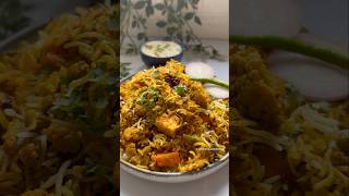 Veg Dum Biryani  Veg Biryani recipe  Homemade Biryani humbiharsehain shortsfeed recipe [upl. by Winchell]