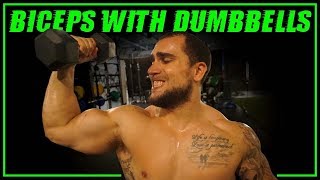 Biceps Workout with Dumbbells  Tempo Toughness [upl. by Erbas289]