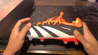 Adidas Predator Pro FG Solar Energy  BlackWhiteRed [upl. by Saint847]