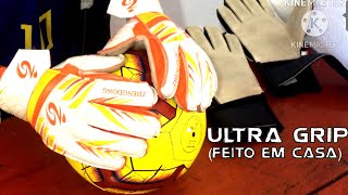 ULTRA GRIP CASEIRO feito em casa testes [upl. by Sinnelg]