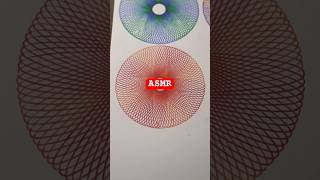 AsMR Master SPIROGRAPH Designs in Just 5 Minutes [upl. by Delmor]